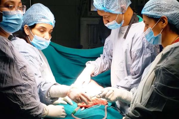 Operation of Uterine Fibroid